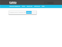 Tablet Screenshot of farmabuscador.com